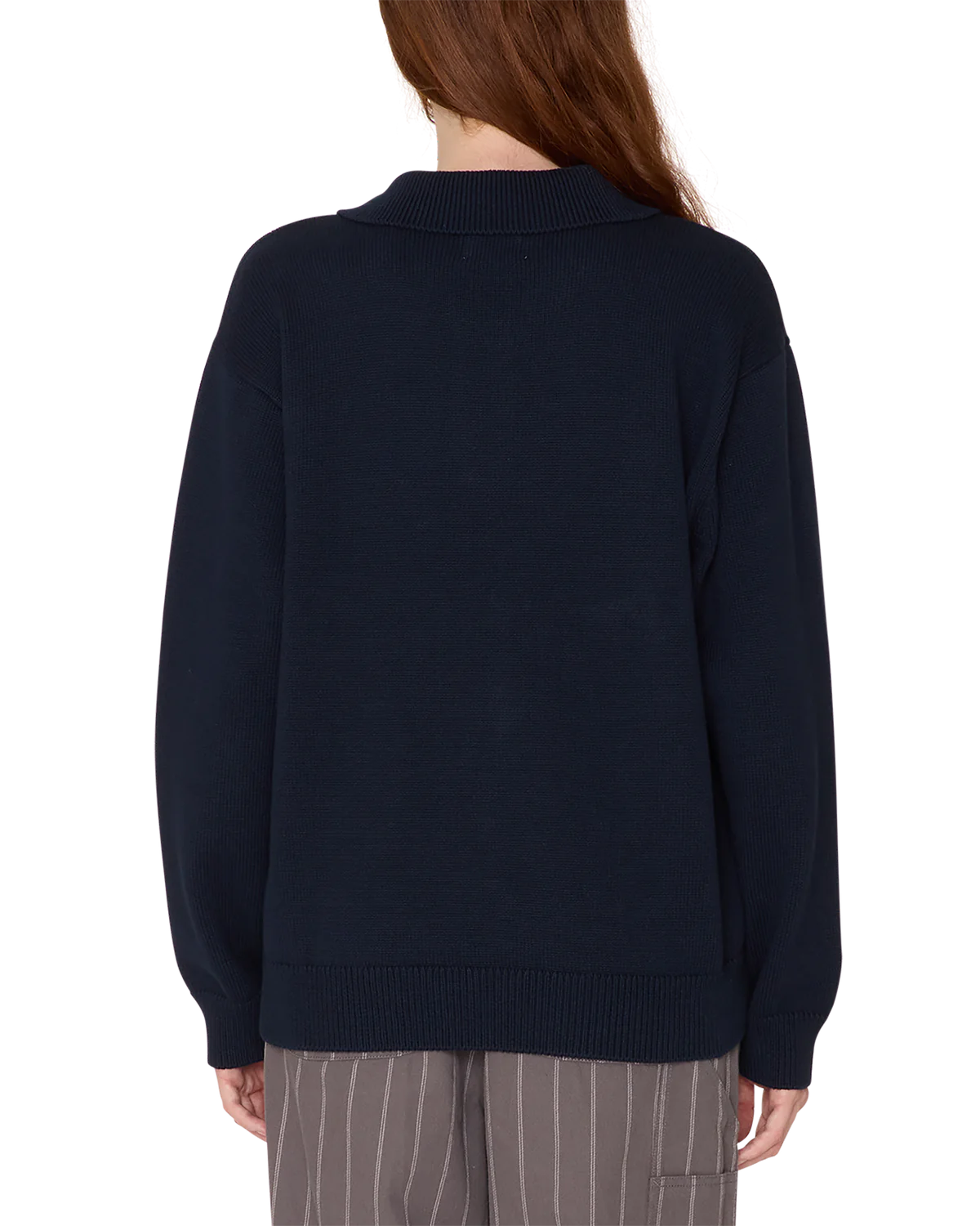 Obey Bloom Polo Sweater - Navy