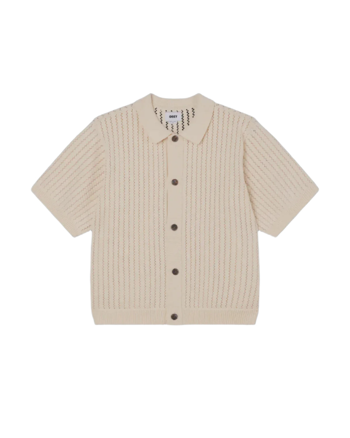 Obey Dez Sweater Shirt - Unbleached