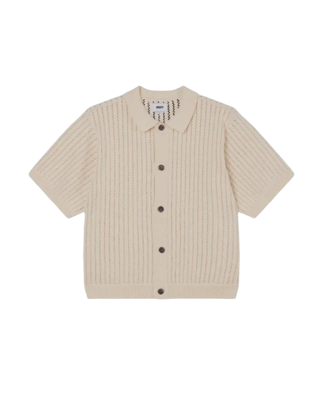 Obey Dez Sweater Shirt - Unbleached