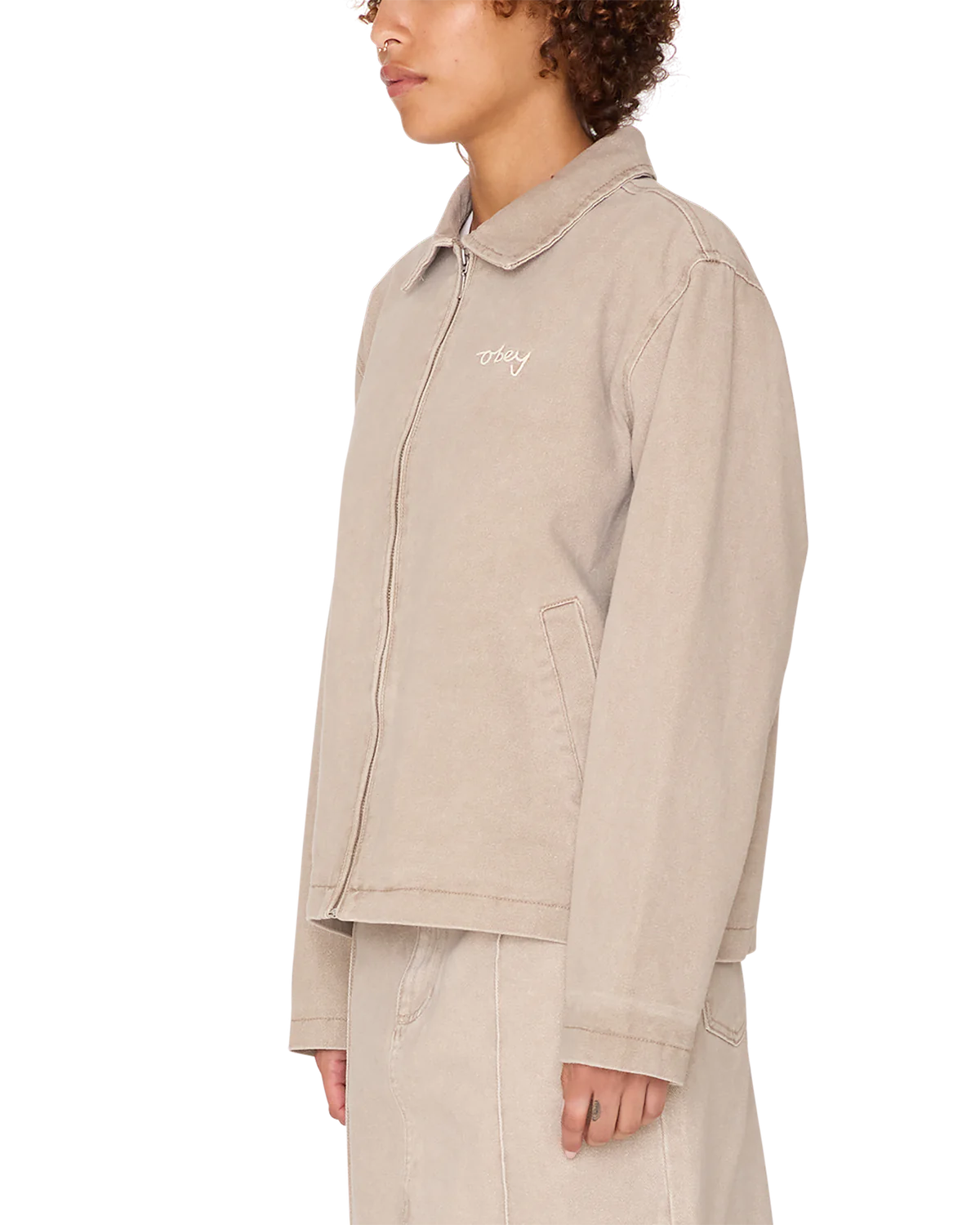 Obey Serene Zip Jacket - Fungi