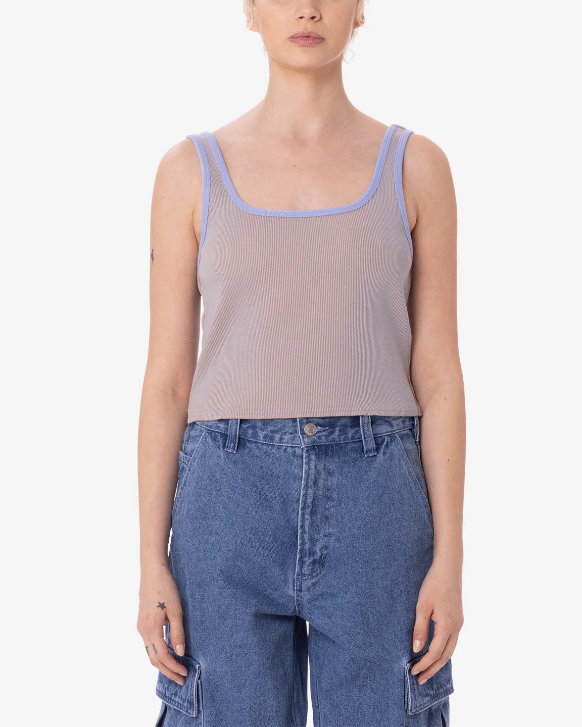 Obey Thomson Cropped Tank