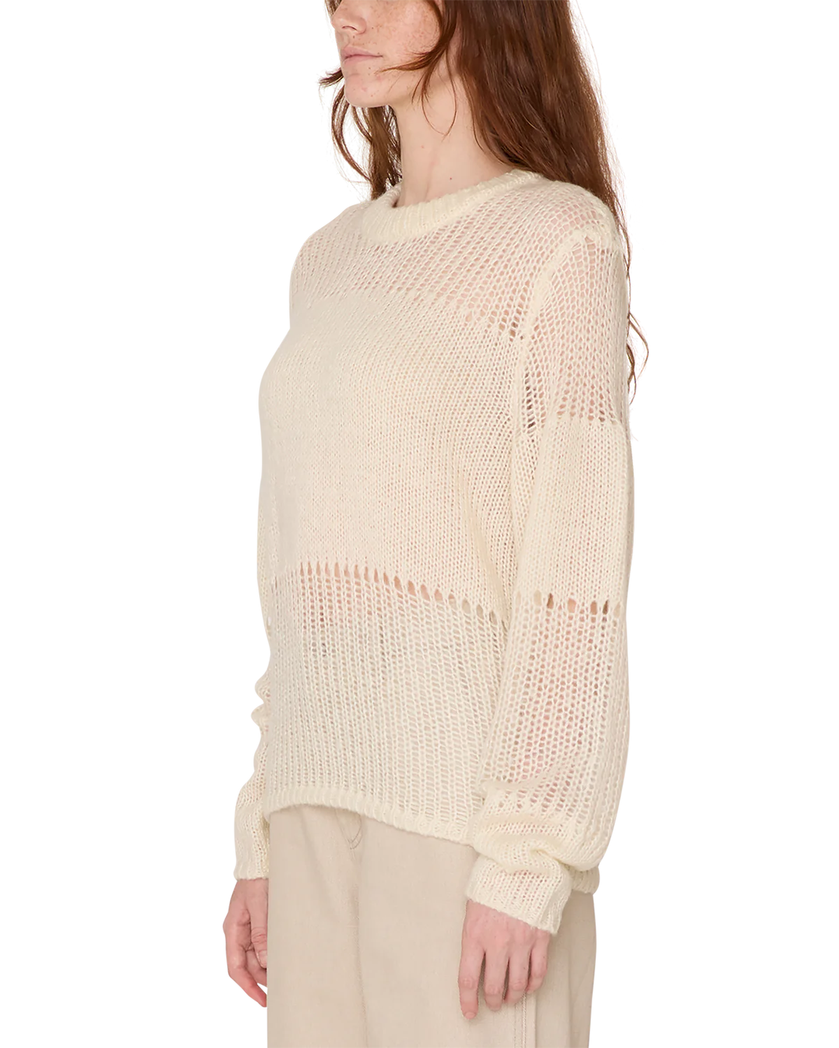 Obey Trivia Sweater - Cream