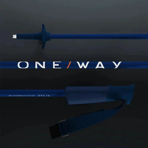 Fischer GTX 14 XC Ski Poles - Navy