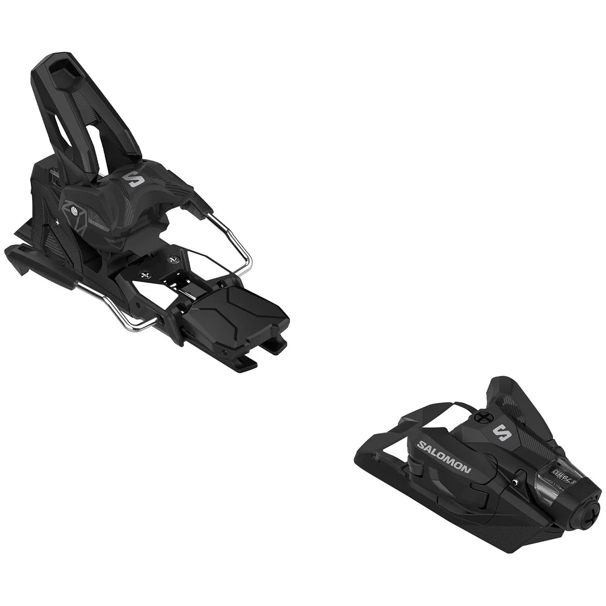 Salomon N Strive 14 MN black alpine ski binding toe and heel pieces