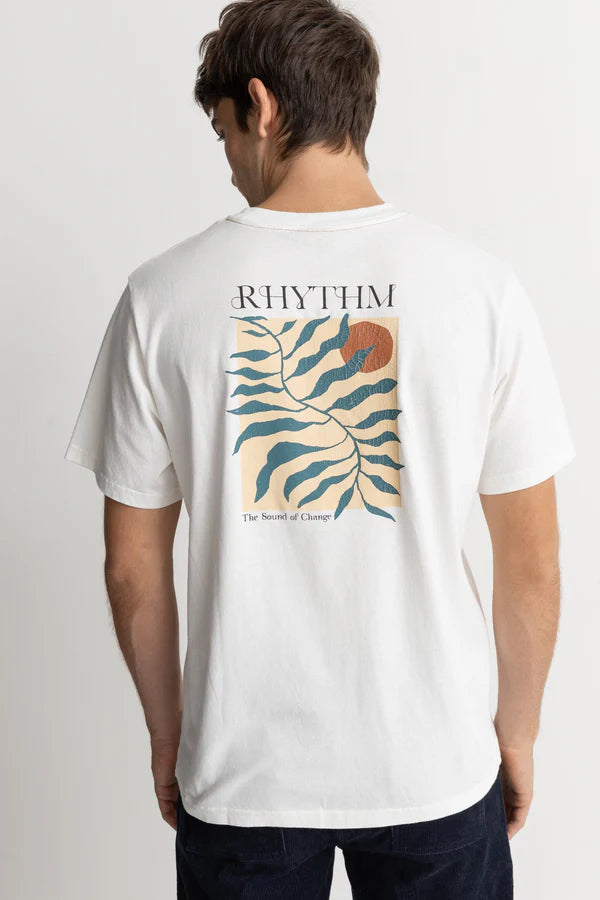 Rhythm Fern Vintage SS T-Shirt - Vintage White