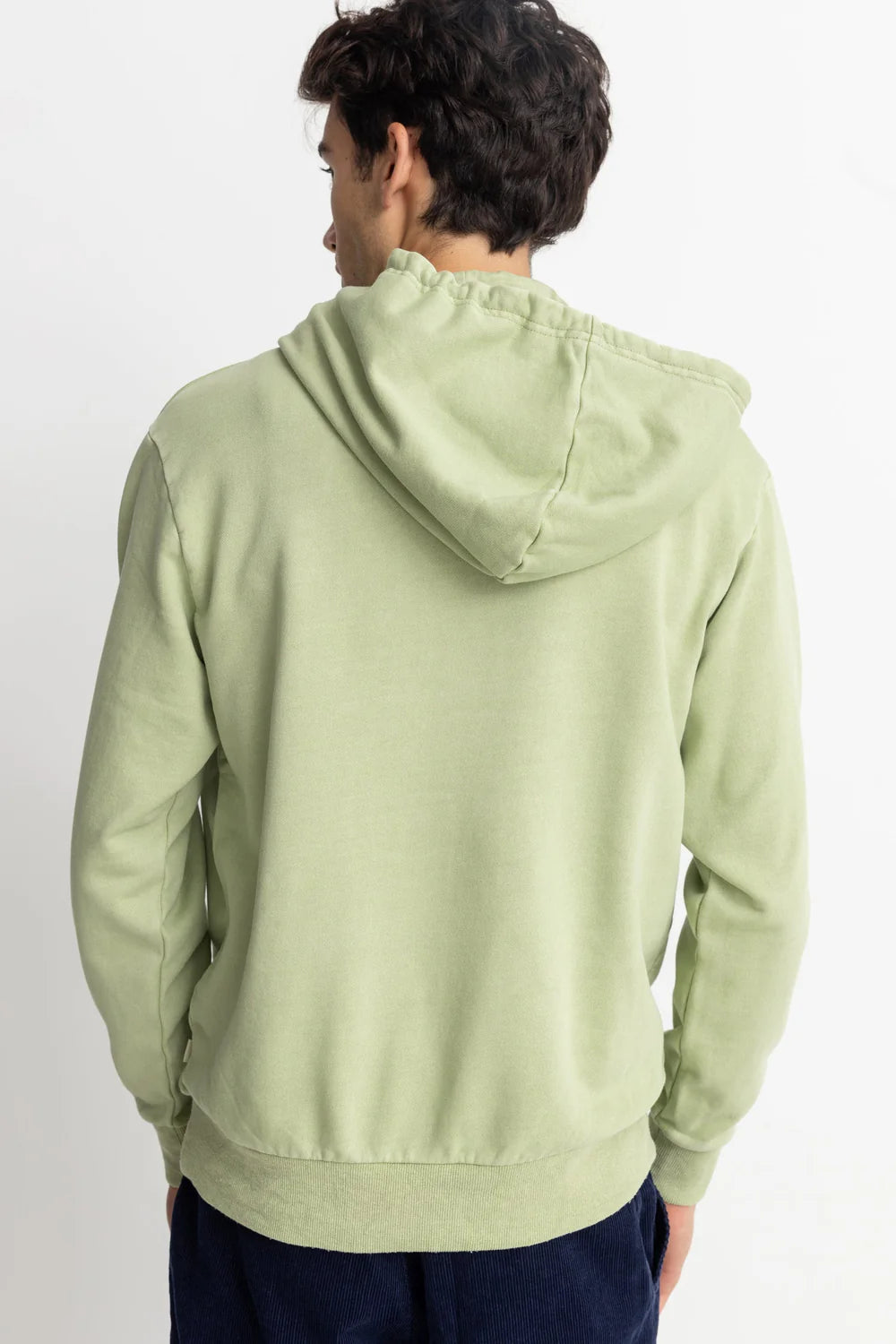 Rhythm Overdyed Terry Hood - Pistachio