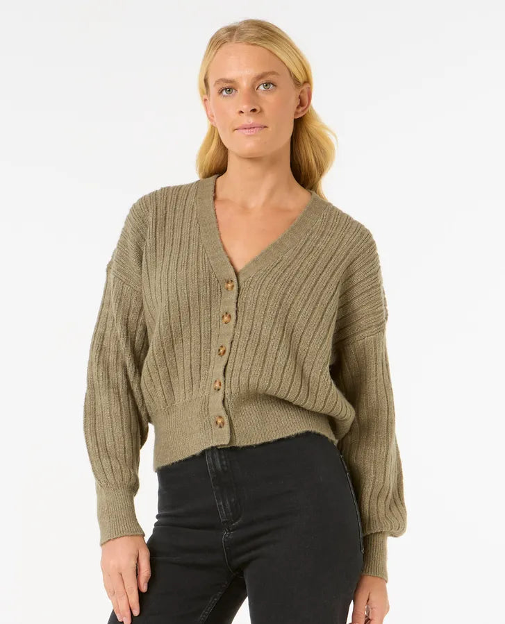 Rip Curl Afterglow Cardi - Olive