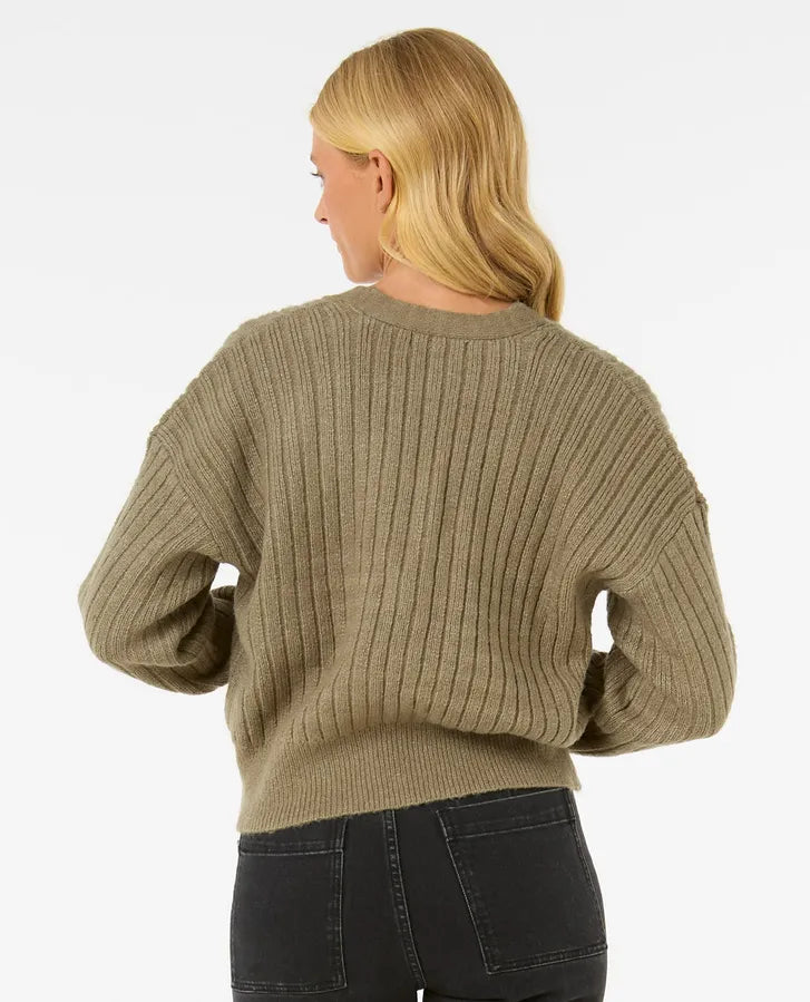 Rip Curl Afterglow Cardi - Olive
