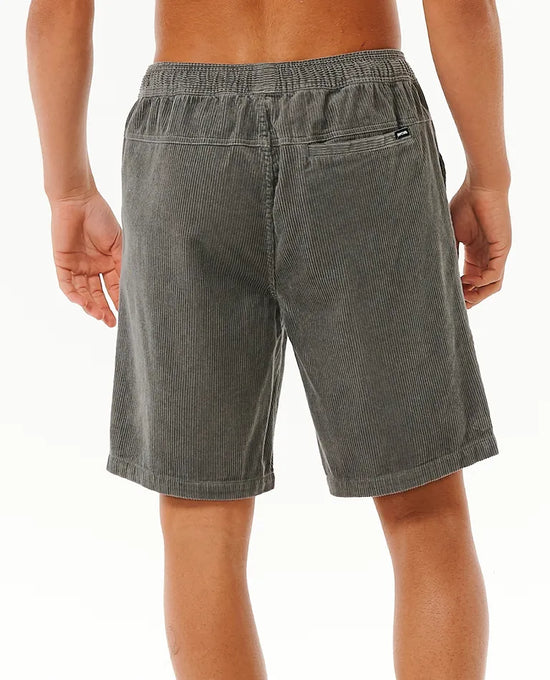 Rip Curl Classic Surf Cord Volley - Charcoal Grey
