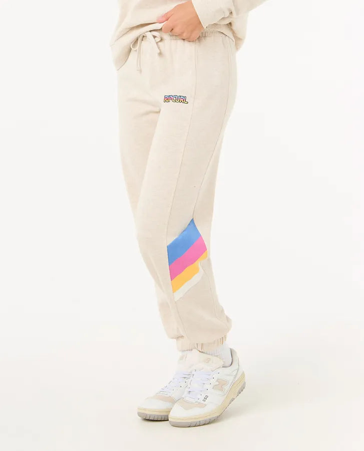 Rip Curl Las Dalias Track Pant - Oatmeal Marle