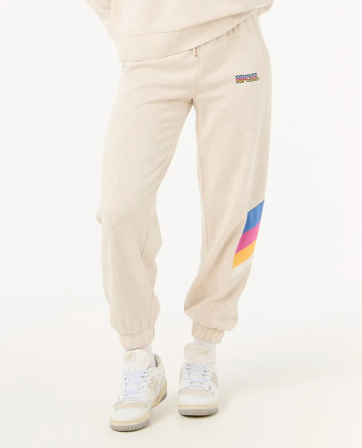Rip Curl Las Dalias Track Pant - Oatmeal Marle