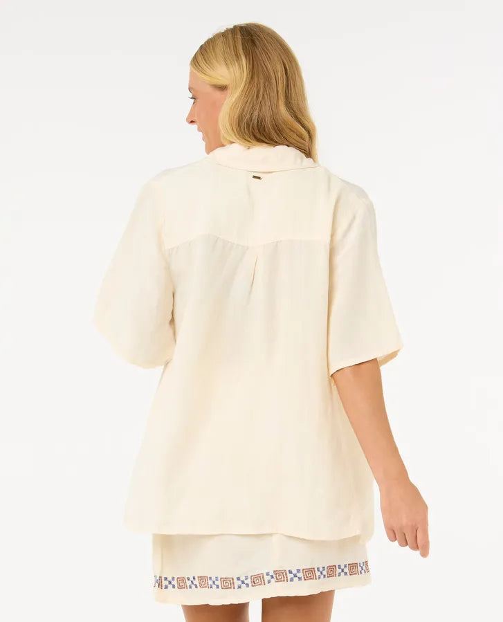 Rip Curl San Carlos Embroidered Shirt - Lily