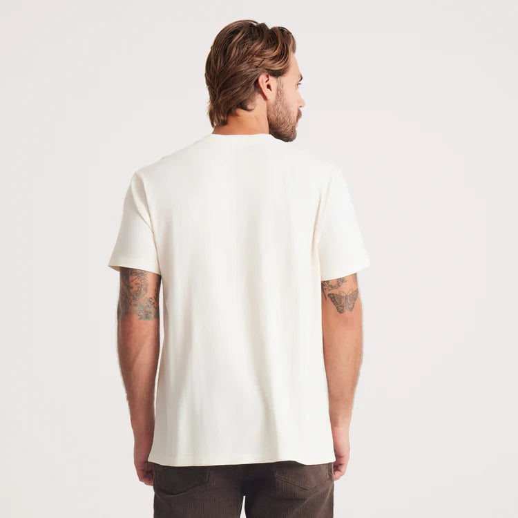 Roark Made To Fade Short Sleeve Tee - Off White