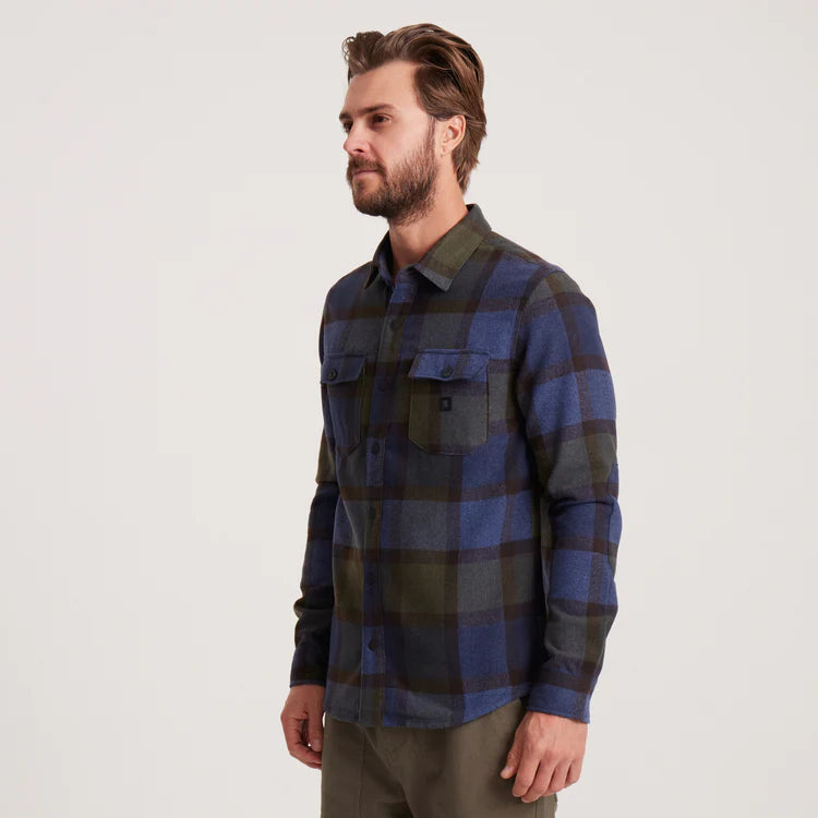 Roark Nordsman Flannel - Navy Plaid
