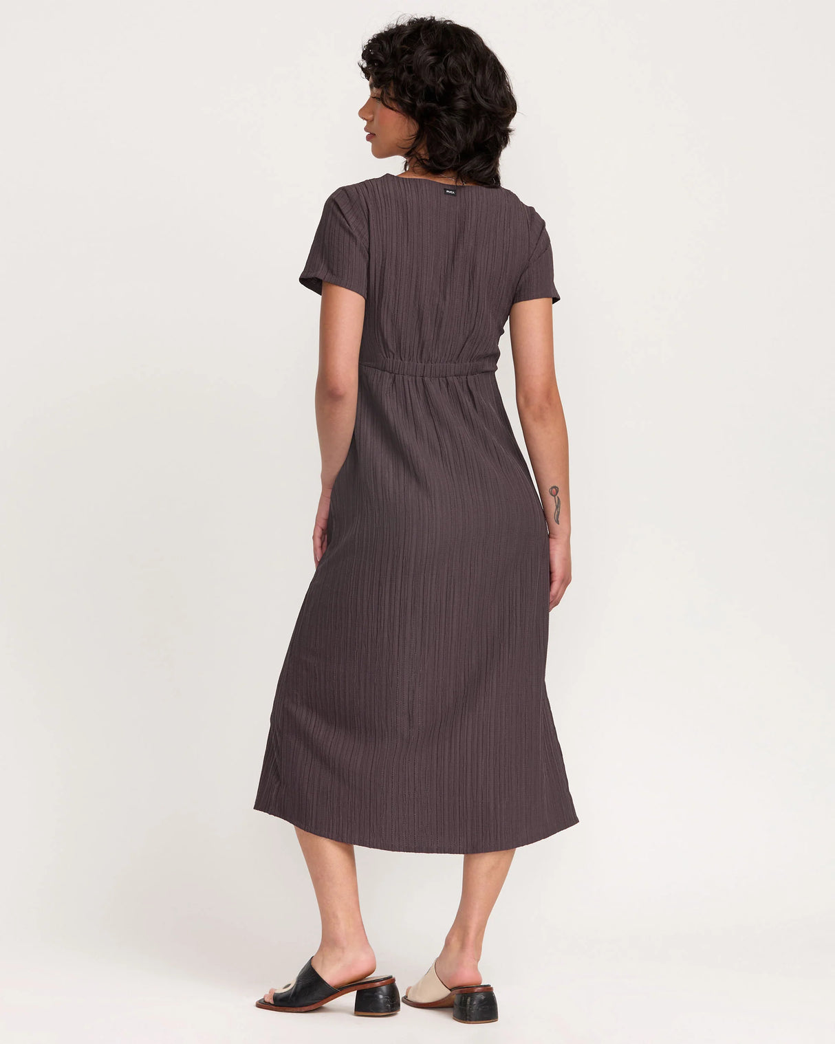 RVCA Understated Midi Dress - Raisin