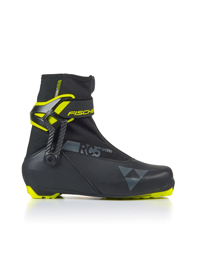 Fischer RC5 Skate XC Boot 2025 - Black/Yellow