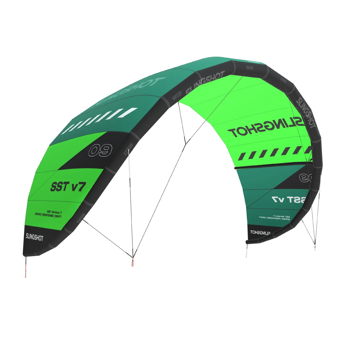Slingshot SST V7 Kite - Green
