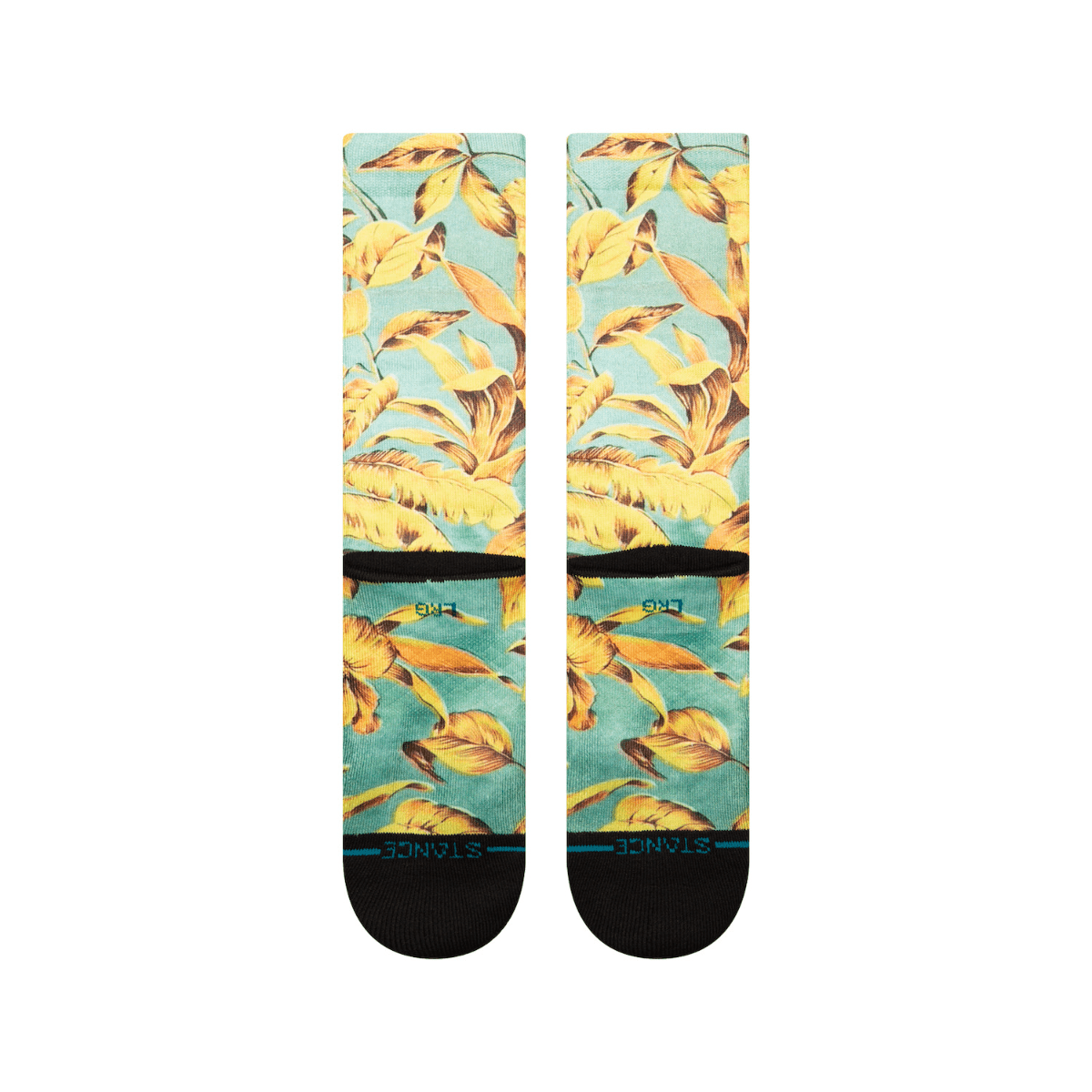 Stance Tropics Warbird Crew Socks - Yellow
