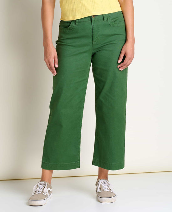 Toad & Co. Earthworks Wide Leg Pant - Pasture