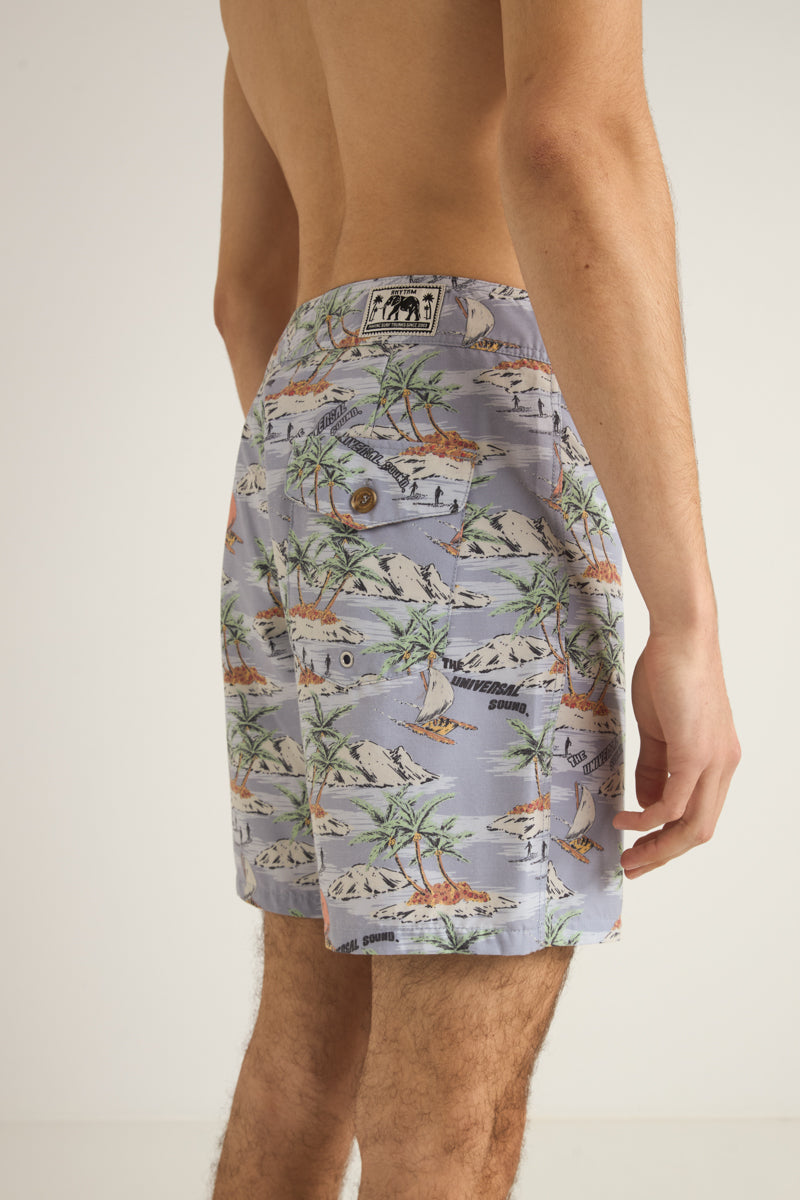 Rhythm Men's Tropical Trunk