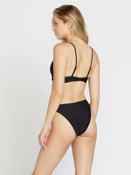 Volcom Simply Seamless Skimpy Bikini Bottom - Black