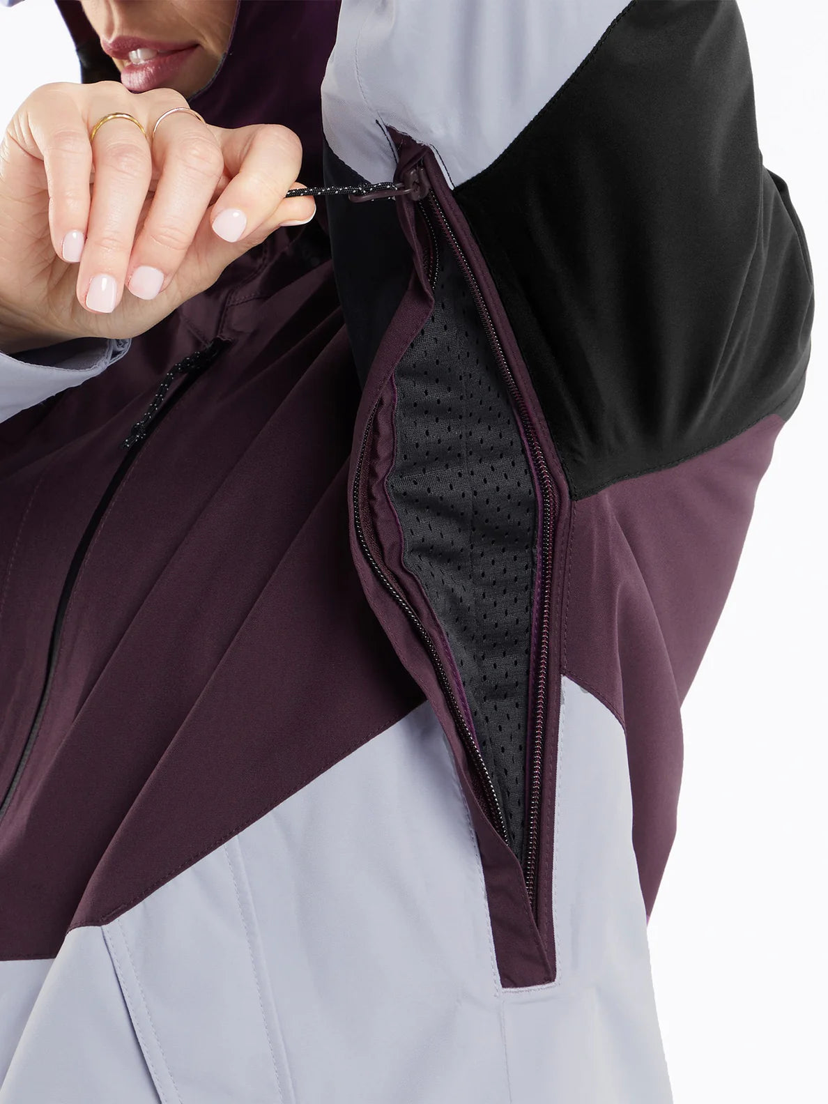 Volcom Women's V.Co Aris Insulated Gore Jacket - Blackberry