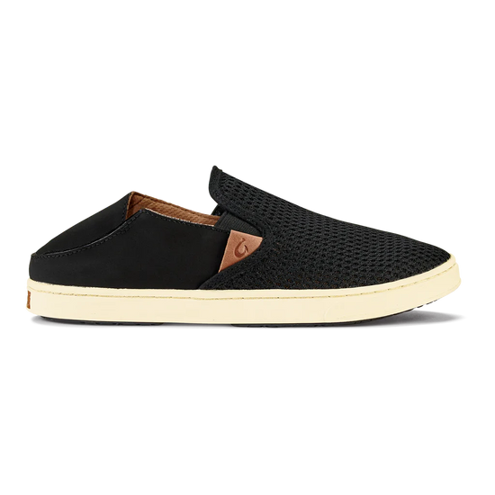 Olukai Women's Pehuea Slip-On Sneakers - Black
