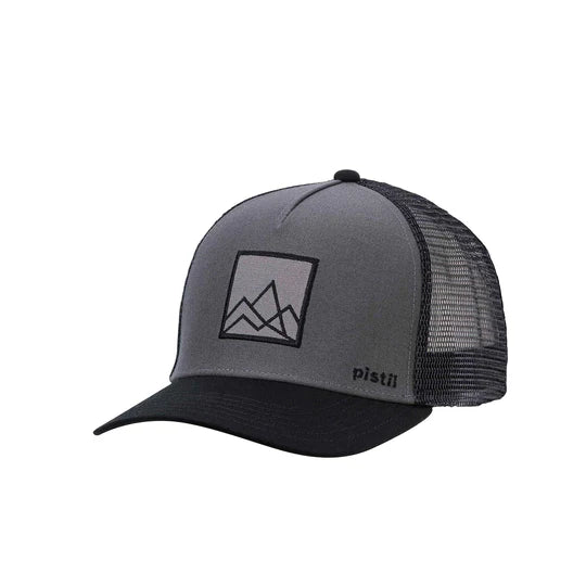 Pistil Designs Crag Trucker Hat - Black