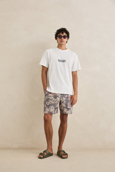 Rhythm Tropical Camo Beach Short