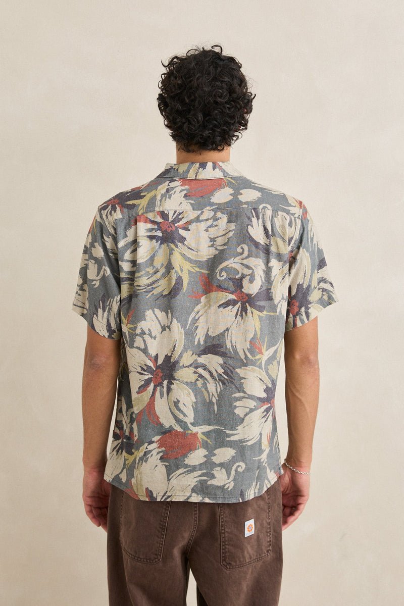 Rhythm Tropical Camo Short Sleeve Shirt