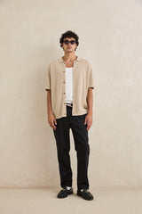 Rhythm Textured Knit Short Sleeve Shirt