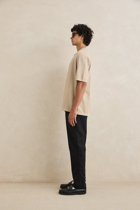 Rhythm Textured Knit Short Sleeve Shirt
