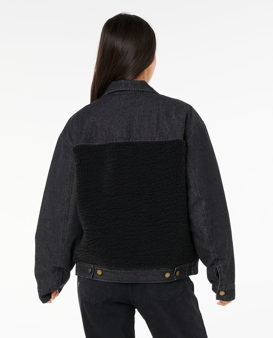 Rip Curl Women's Cruisin Sherpa Denim Jacket