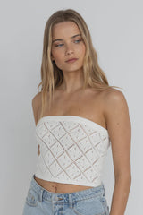 Rhythm Islander Strapless Knit Top