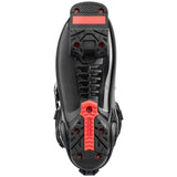 Bottom view of Nordica alpine ski boot showing GripWalk sole with textured tread pattern