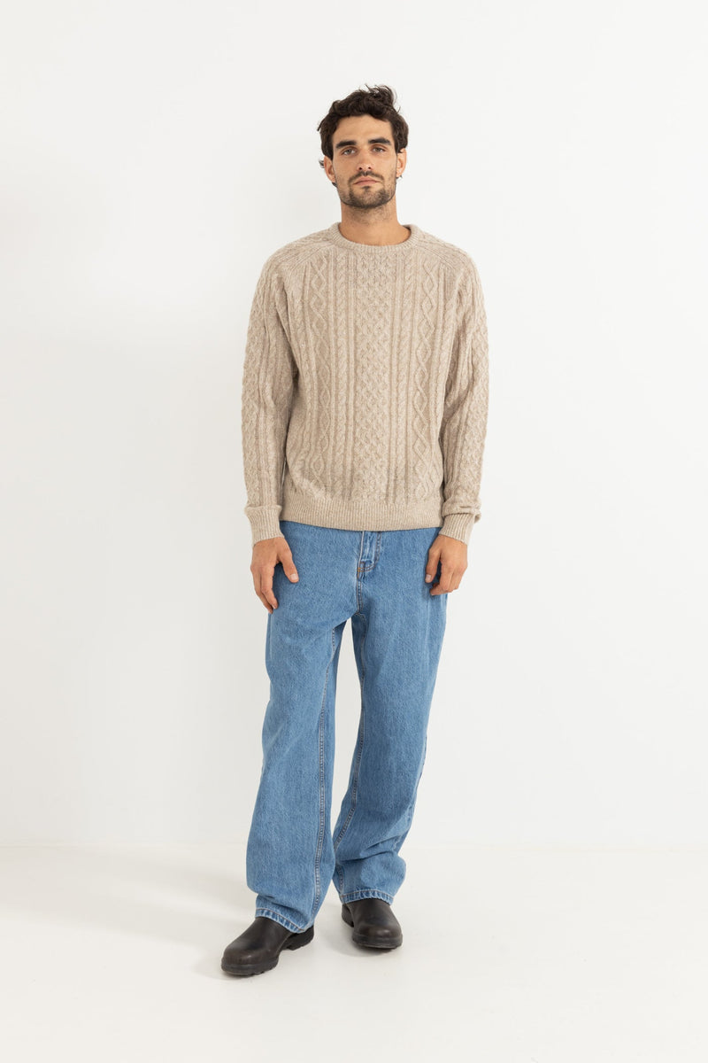 Rhythm Men's Mohair Fishermans Knit