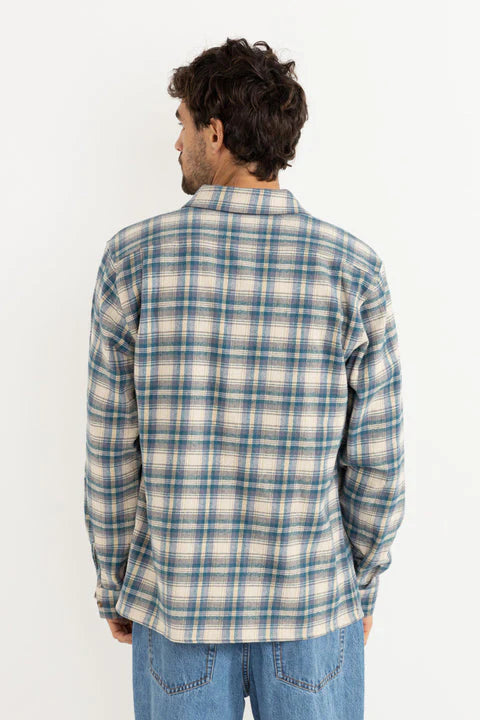 Rhythm Men's Sur Long Sleeve Flannel
