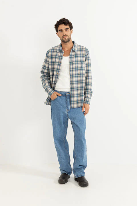 Rhythm Men's Sur Long Sleeve Flannel