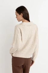 Rhythm Lexie V-Neck Collared Jumper Sweater