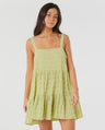 Rip Curl Cala Nights Seersucker Mini Dress