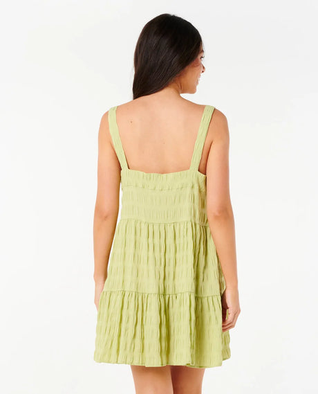 Rip Curl Cala Nights Seersucker Mini Dress