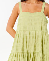 Rip Curl Cala Nights Seersucker Mini Dress