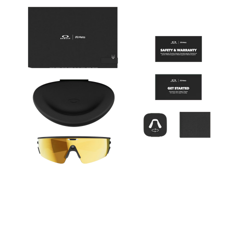 Oakley Meta Vanguard Black Prizm 24K AI Smart Glasses - Doug's Hood River
