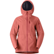 Norrona women's hooded Gore-Tex shell jacket with chest pocket and adjustable hood