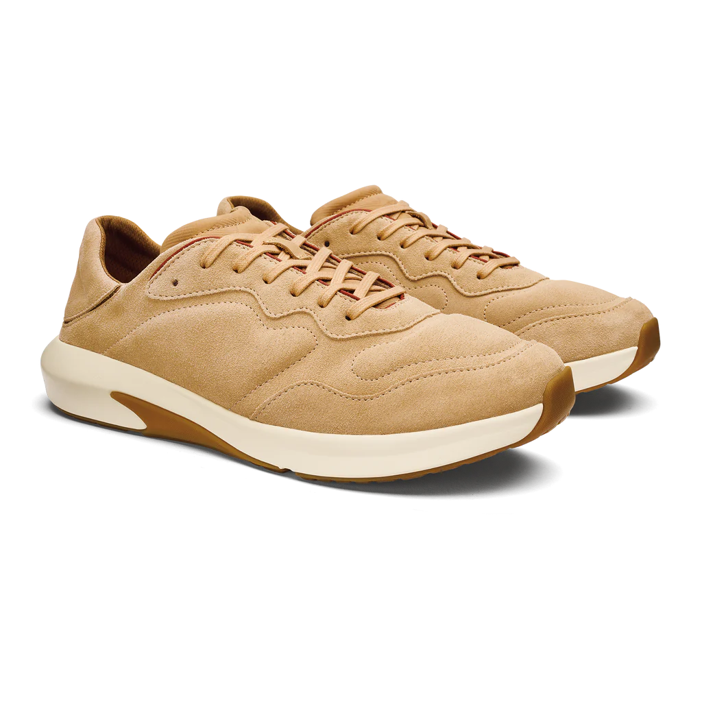 Olukai Koheo Mens's Sneakers - Golden Sand