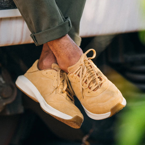 Olukai Koheo Mens's Sneakers - Golden Sand