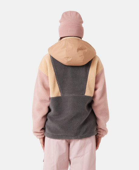 Roxy Rita Half Zip Sherpa Anorak