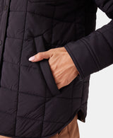 Roxy Alpine Quilted Shacket