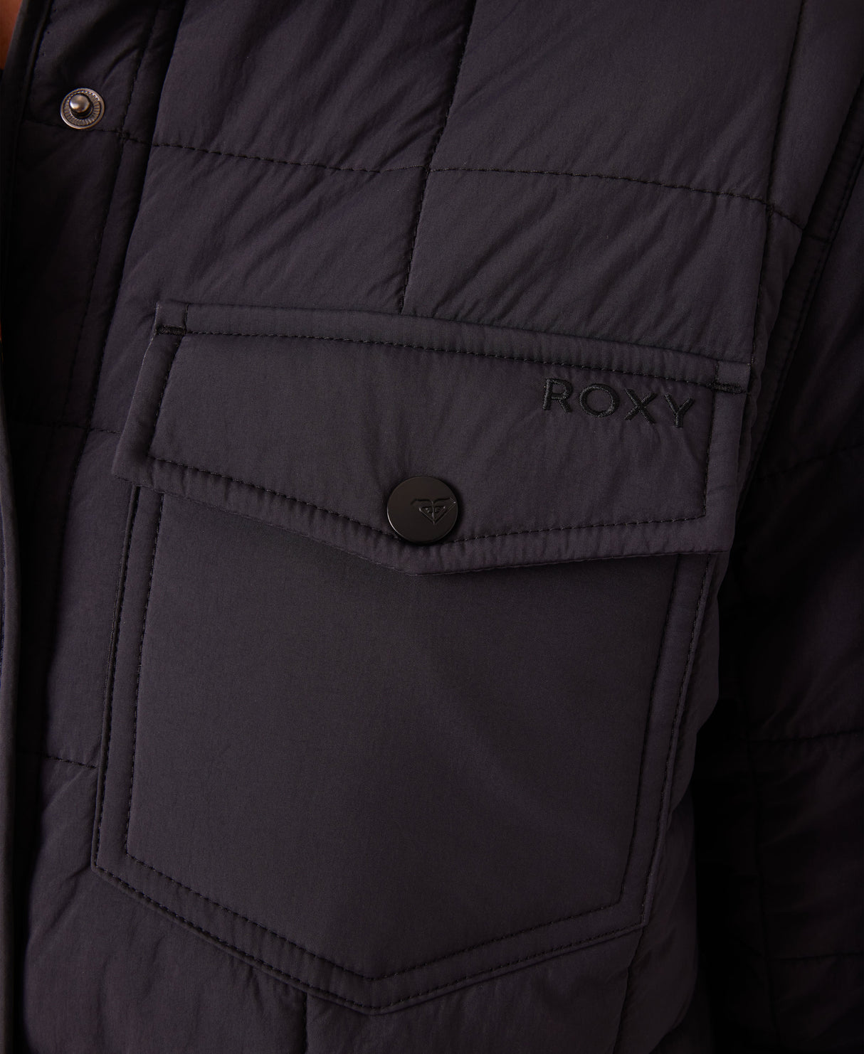 Roxy Alpine Quilted Shacket