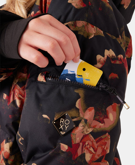 Roxy Alofted Puffy Print Jacket